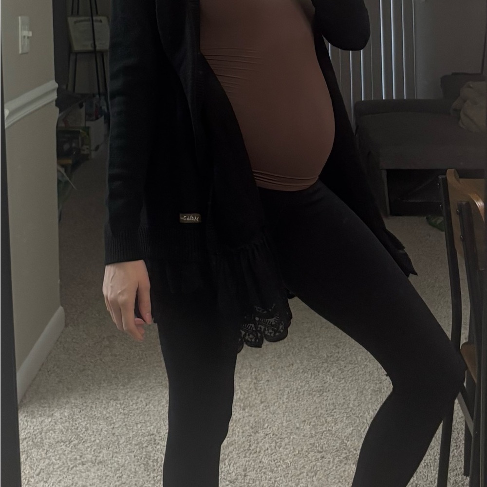 Matilda Jane Dark as Night Knit Cardigan